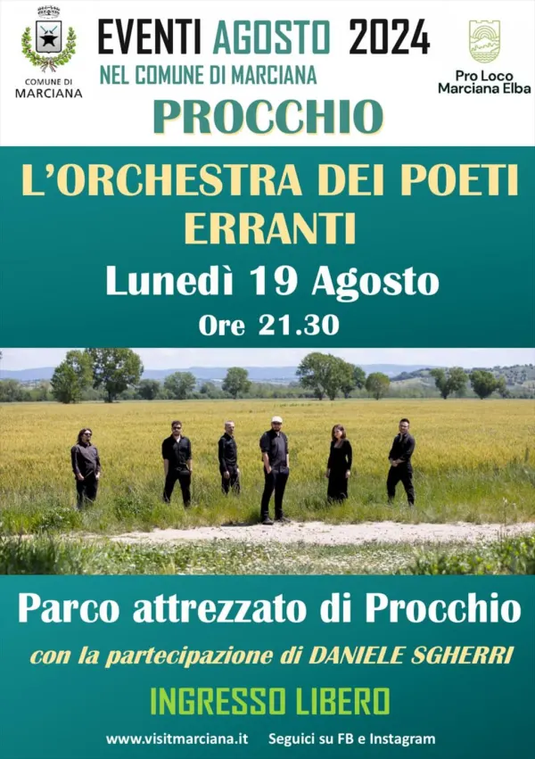 L'orchestra dei poeti erranti in concerto