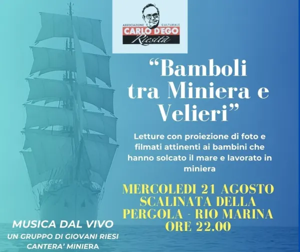 Bamboli fra miniera e velieri