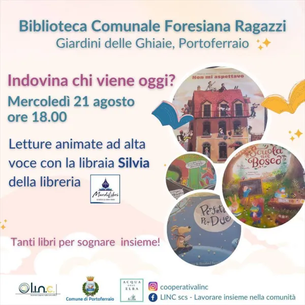 Letture per bambini alle Ghiaie