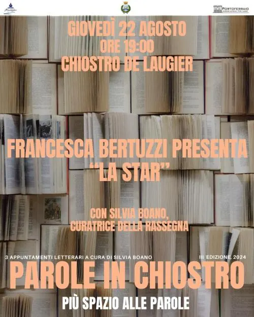 Parole in chiostro - Ospite Francesca Bertuzzi 