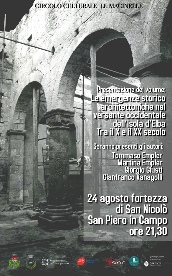 Le emergenze storico architettoniche del versante occidentale dell'Elba 