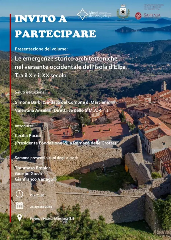Le emergenze storico architettoniche del versante occidentale dell'Elba 
