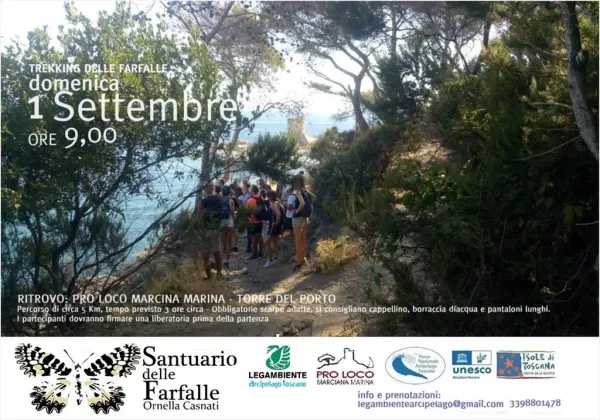 Trekking delle Farfalle - Il circuito della Caletta