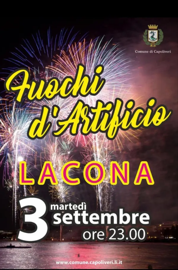 Fuochi d'artificio a Lacona