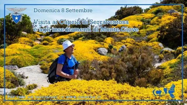 Visita ai Caprili di Serraventosa e agli insediamenti di Monte Giove