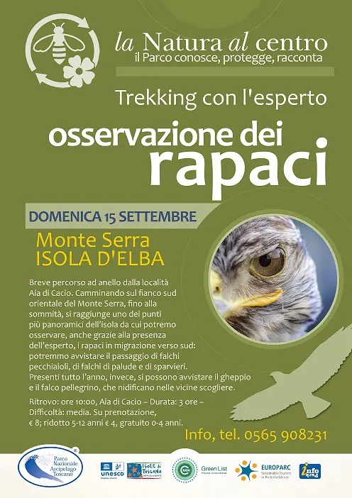 La Natura al Centro - Monte Serra e osservazione dei rapaci