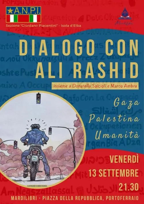 Incontro con Ali Rashid per parlare di Palestina, pace e umanità
