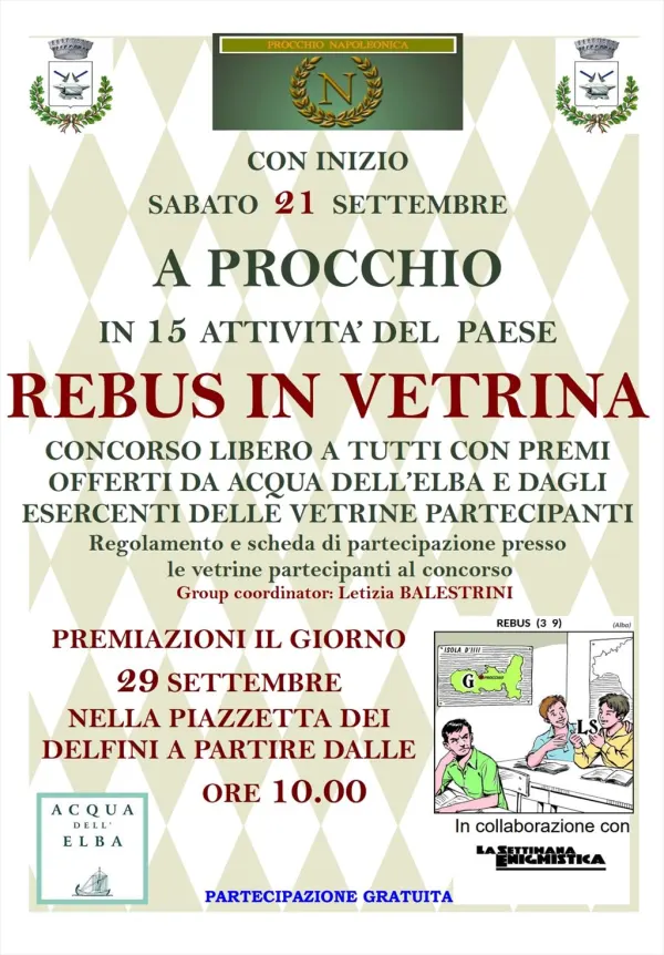 Rebus in vetrina
