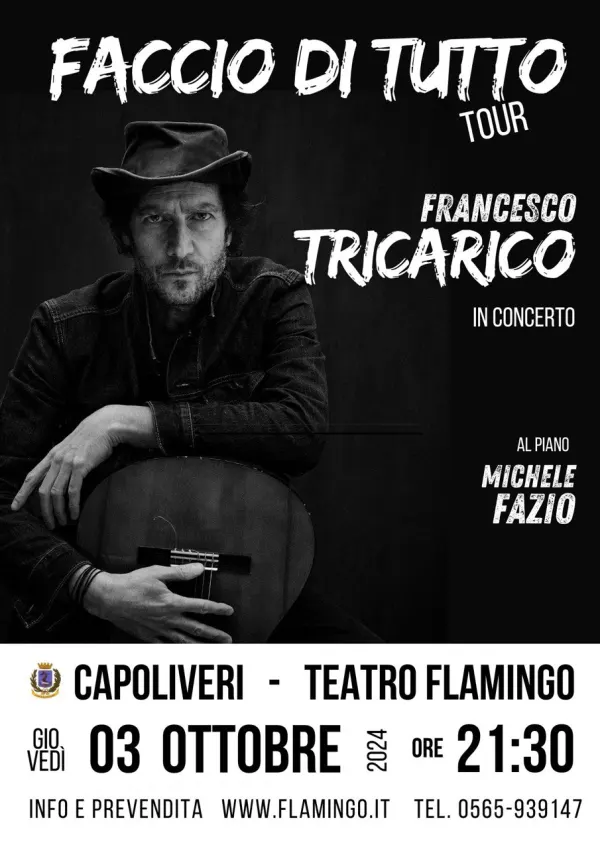 FACCIO DI TUTTO - FRANCESCO TRICARICO - concerto annullato