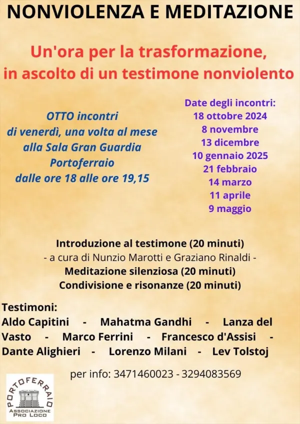 Nonviolenza e meditazione