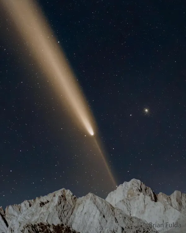 Osservazione della Cometa C2023 A3 Tsuchinshan ATLAS