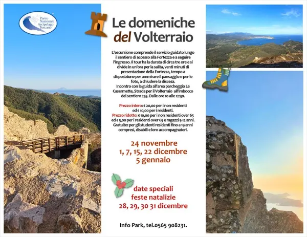 Trekking al Volterraio e visita guidata della Fortezza