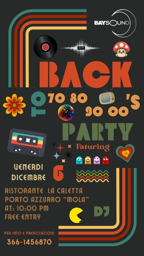 Back to 70-80-90-00 party