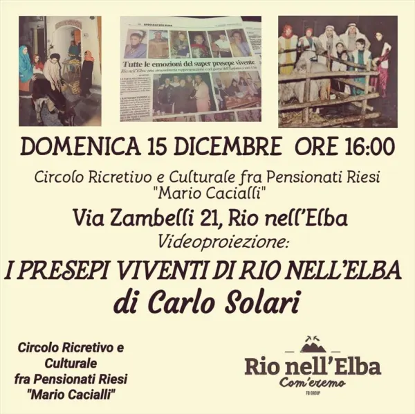 I presepi viventi di Rio nell'Elba