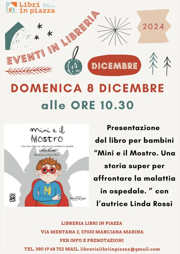 Presentazione Libro per bambini "Mini e il Mostro"  con l'autrice