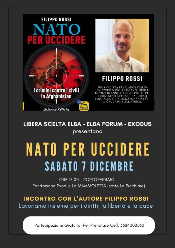 Presentazione del libro "Nato per uccidere"