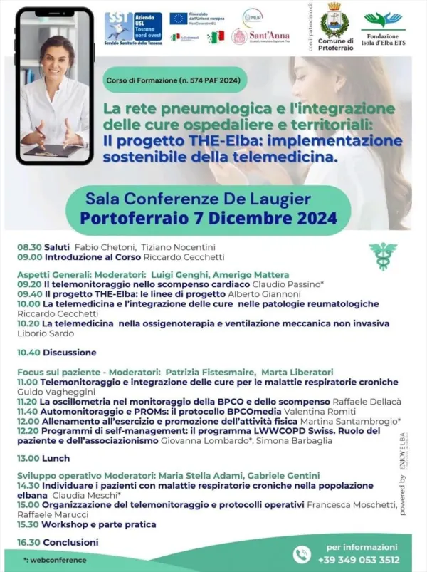 Il progetto THE-Elba, implementazione sostenibile della telemedicina