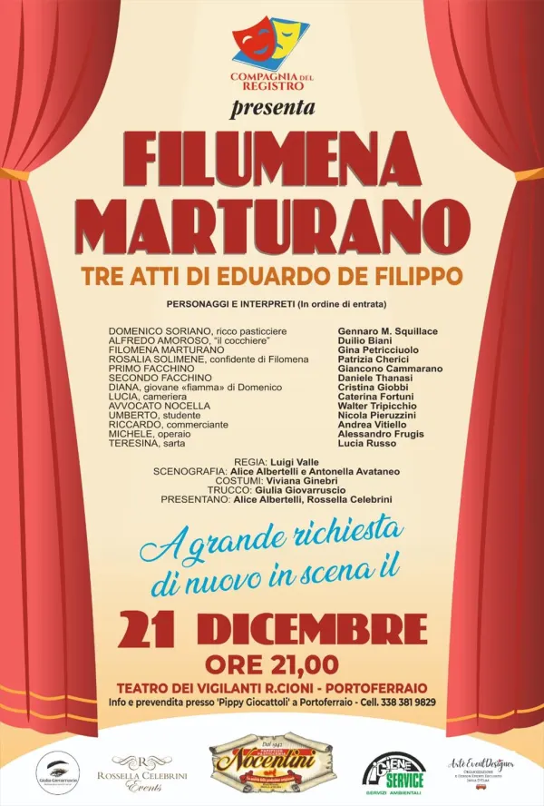 Filumena Marturano - Tre atti di Eduardo de Filippo