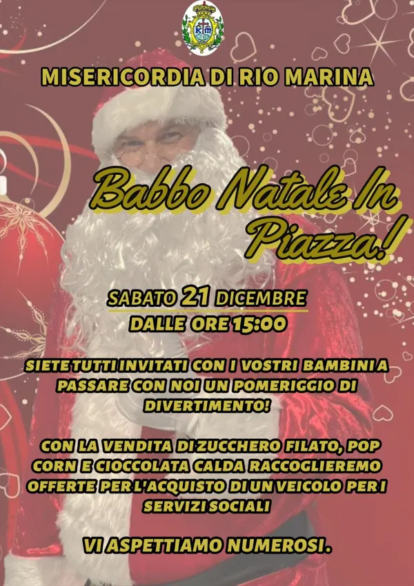 Babbo Natale in piazza