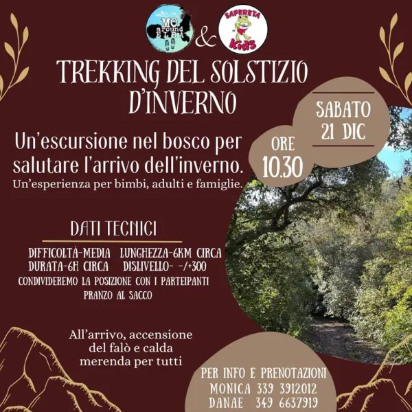 Trekking del Solstizio d’Inverno