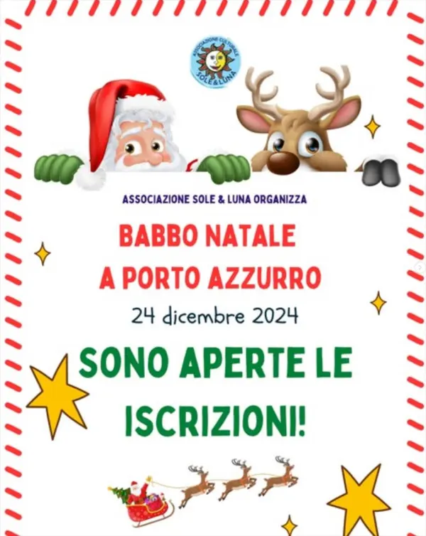 Babbo Natale a Porto Azzurro