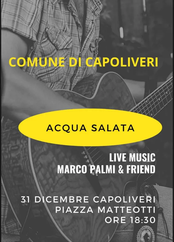 Live music Acqua Salata - Per salutare il 2024