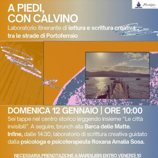 A piedi, con Calvino