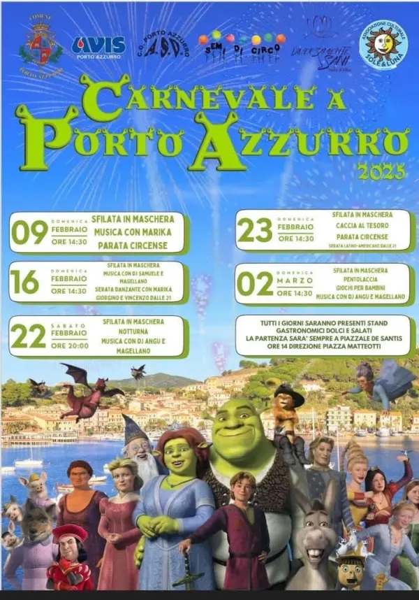Carnevale a Porto Azzurro - Sfilata in maschera