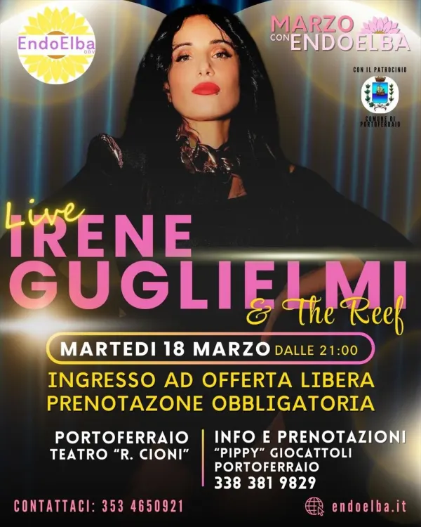 Concerto di Irene Guglielmi & The Reef