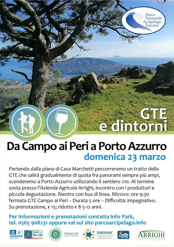GTE e dintorni - Da Campo ai Peri a Porto Azzurro