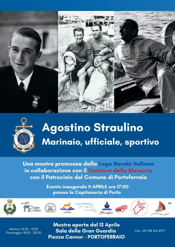Inaugurazione mostra Agostino Straulino