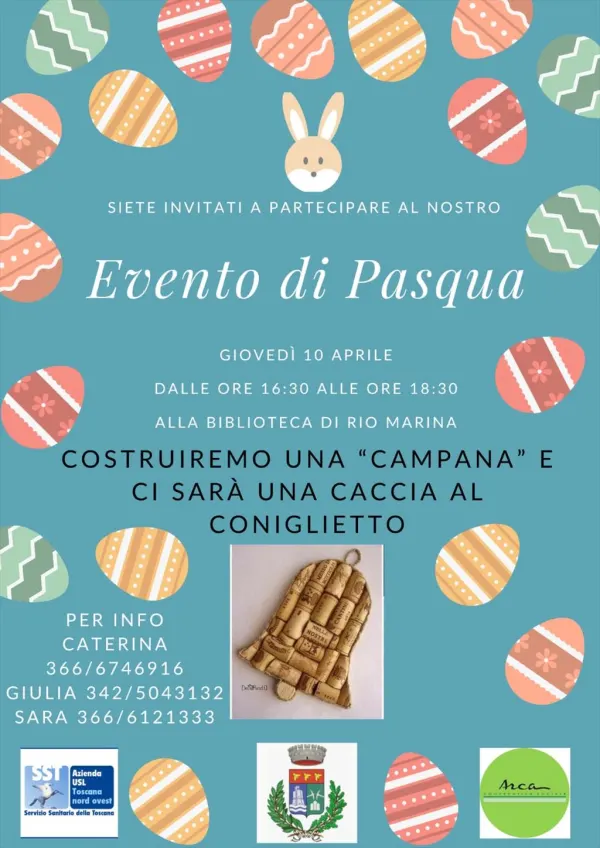 Evento di Pasqua in Biblioteca a Rio Marina