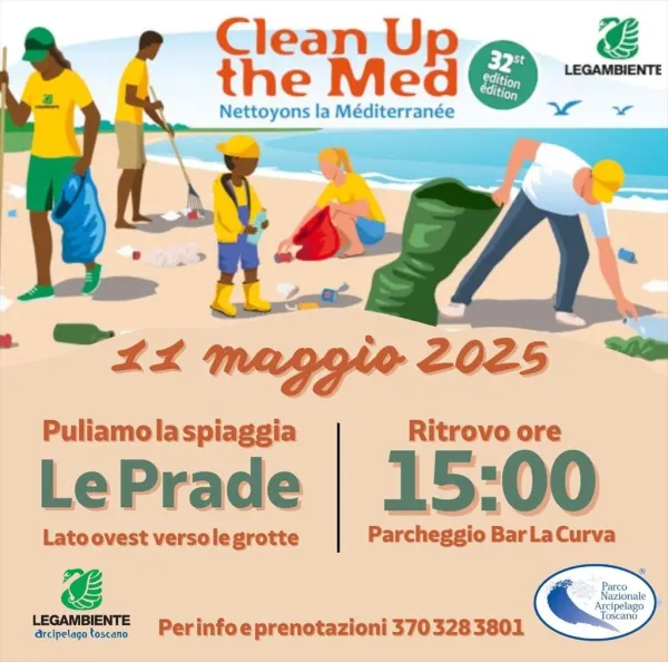 Puliamo la spiaggia de Le Prade
