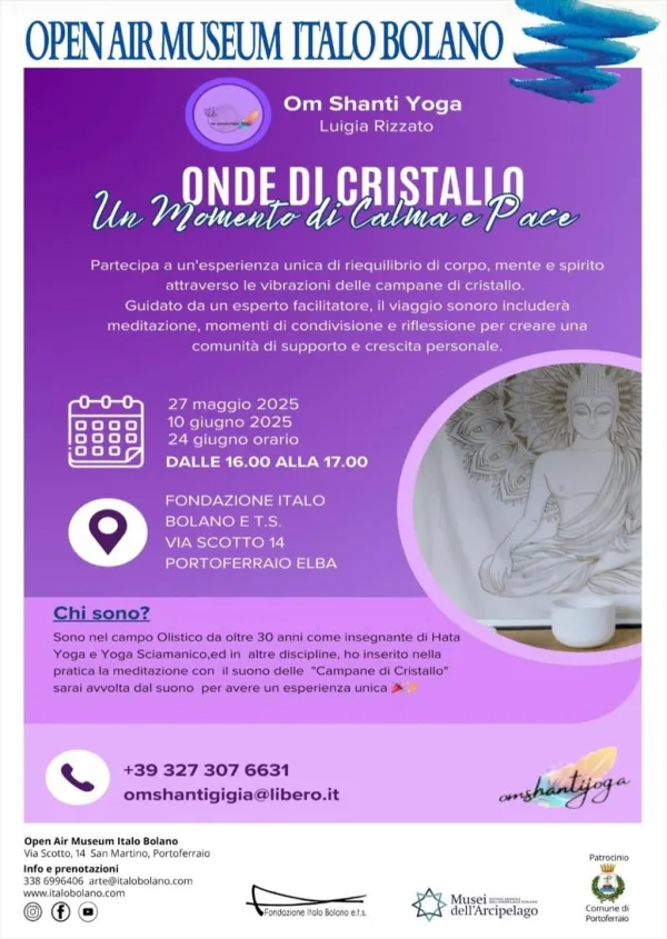 Onde di cristallo - Laboratorio di yoga