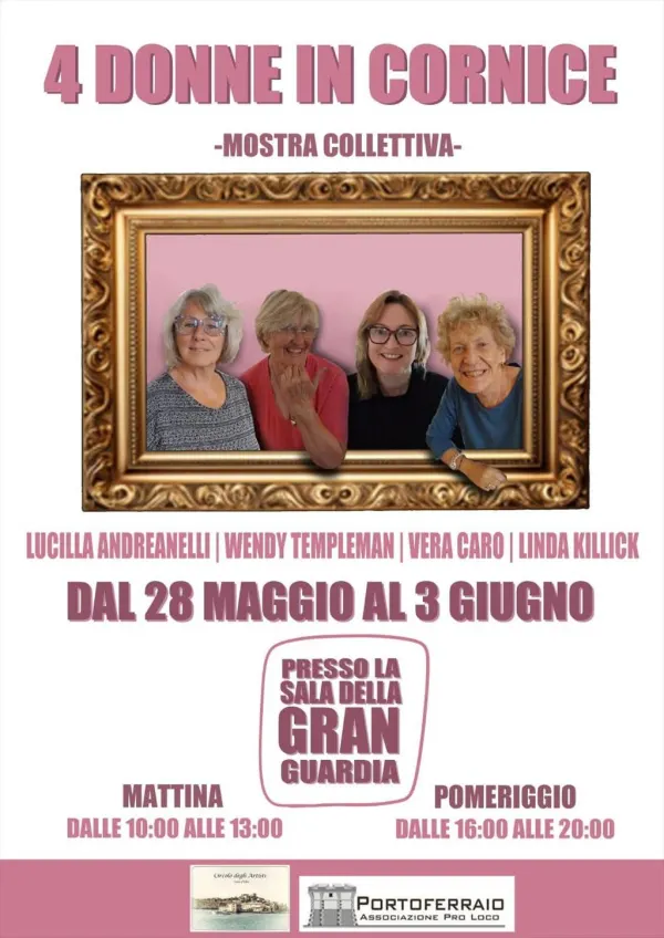 Quattro donne in cornice - Mostra