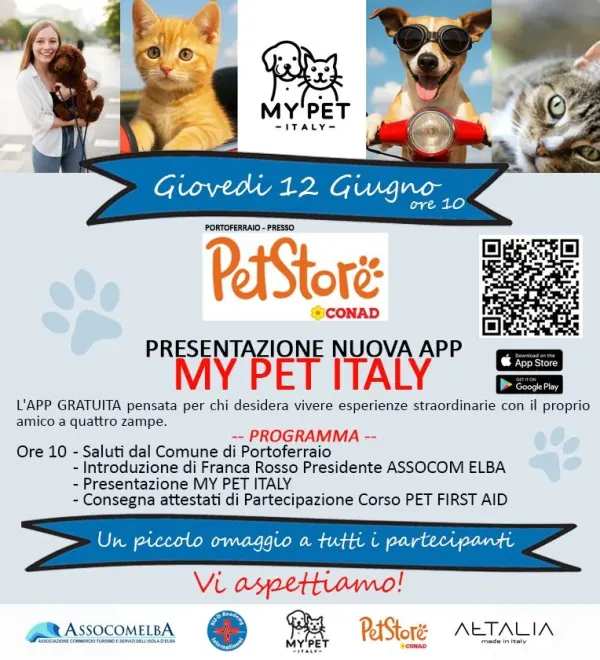 Presentazione della nuova app "My Pet Italy"