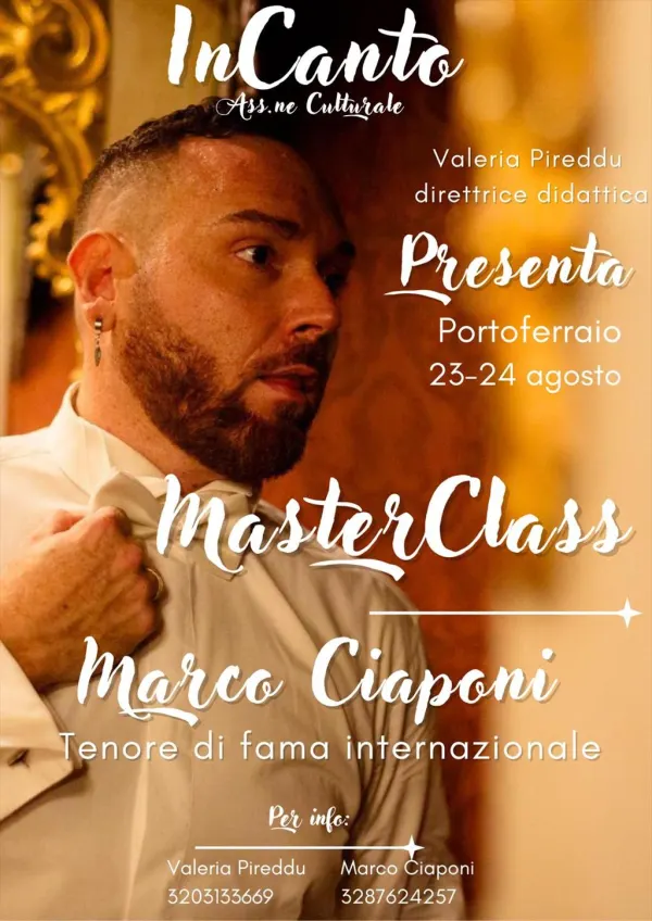 Masterclass con Marco Ciaponi