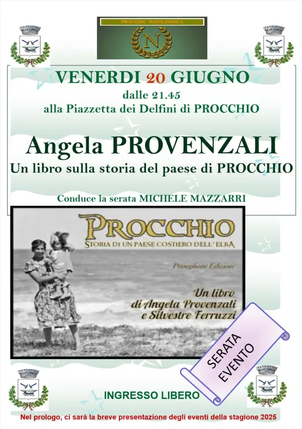 Presentazione del libro “Procchio, storia di un paese costiero”