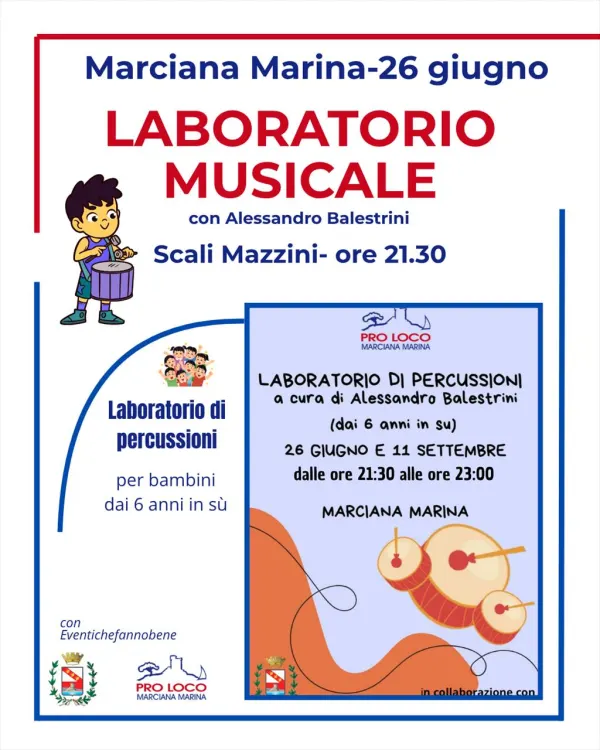 Laboratorio musicale per bambini