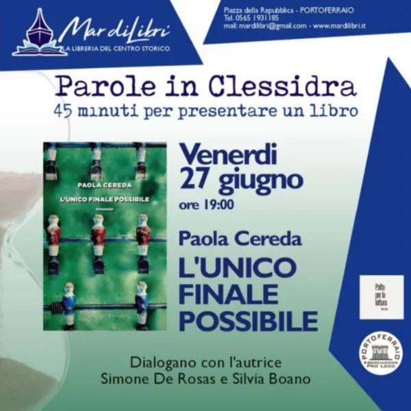 Presentazione del libro "L'unico finale possibile" - Parole in clessidra