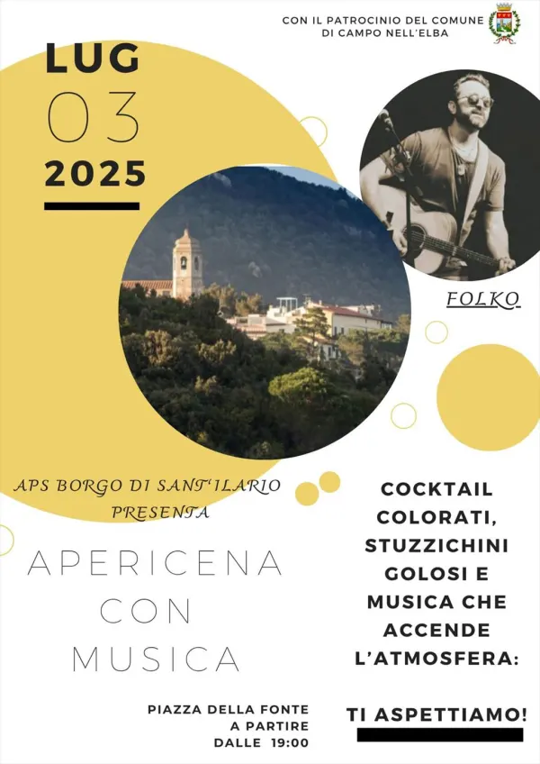 Apericena con musica a Sant'Ilario