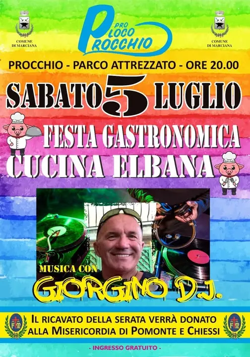 Festa gastronomica a Procchio
