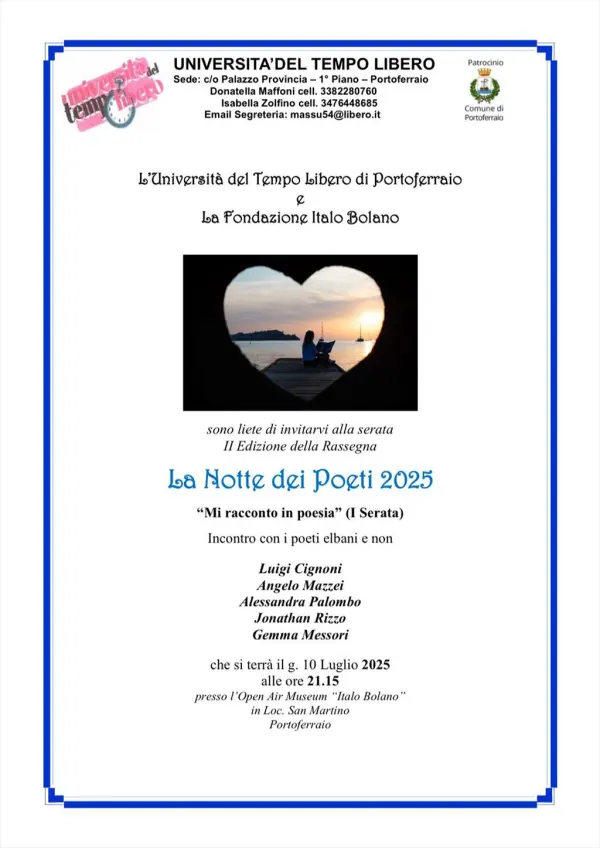 La notte dei Poeti – Mi racconto in poesia
