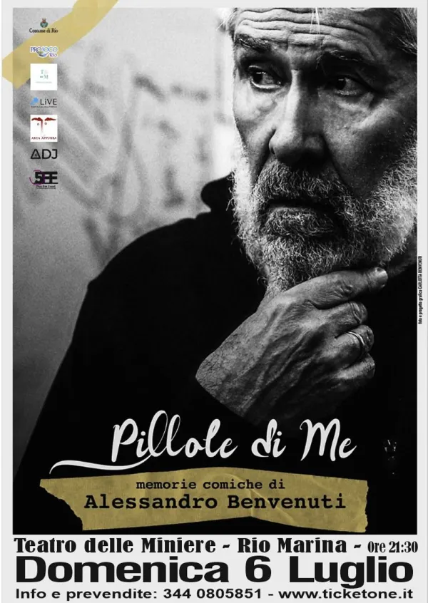 "Pillole di me" con Alessandro Benvenuti