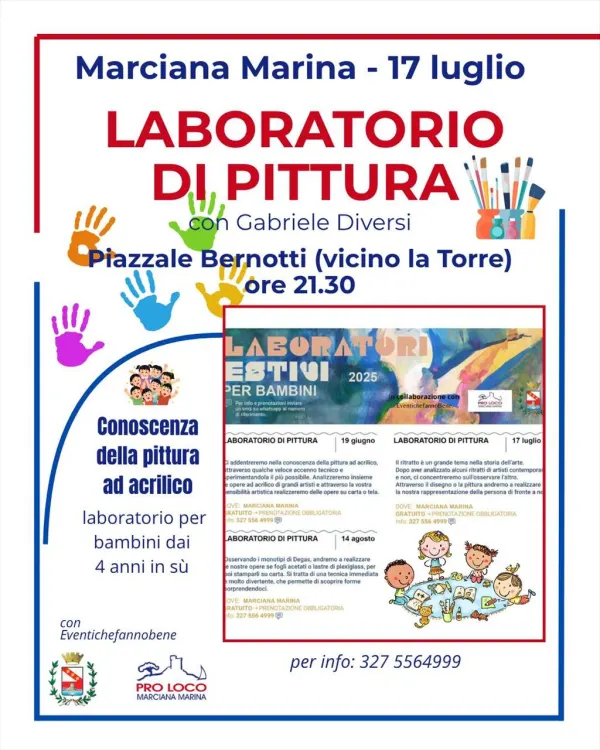 Laboratorio di pittura