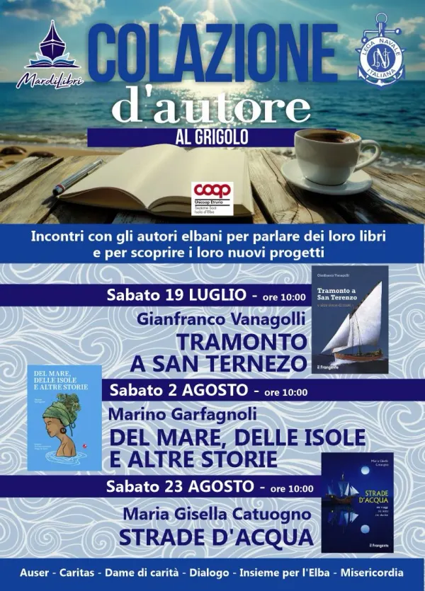 Del mare, delle isole e altre storie - Colazione d'autore
