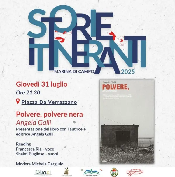 Presentazione del libro "Polvere" - Storie Itineranti