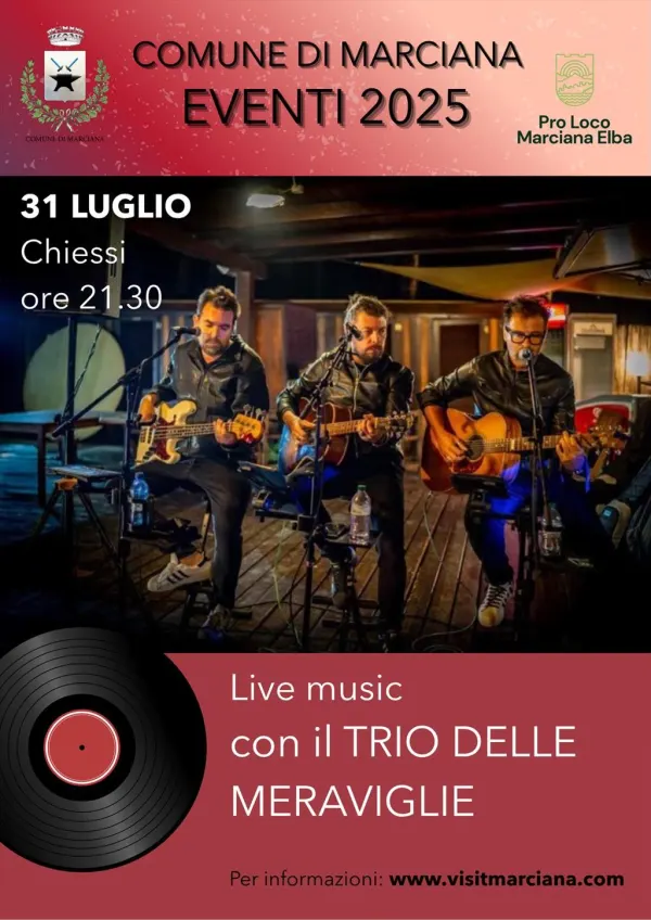 Concerto live del Trio delle Meraviglie