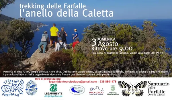 Trekking delle farfalle - L’anello della Caletta 