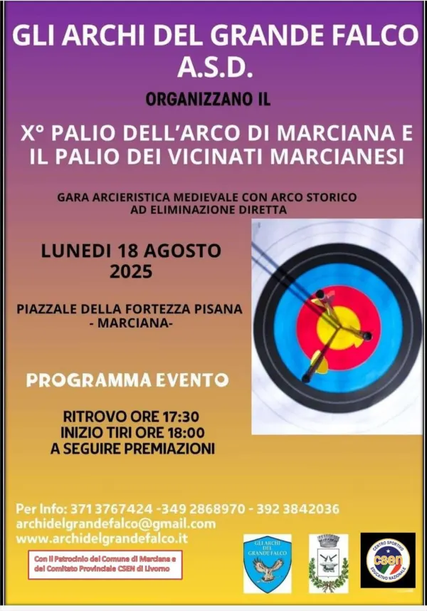 X° Palio dell’Arco di Marciana & Palio dei Vicinati Marcianesi